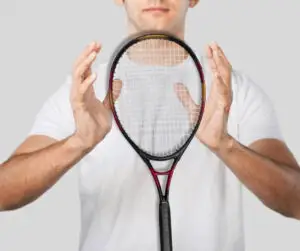 Who invented the steel tennis racket?