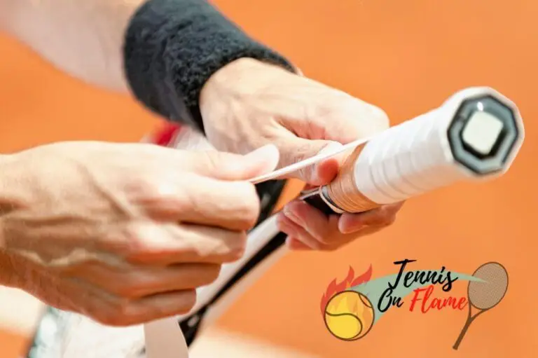 How to measure the grip size of a tennis racket?