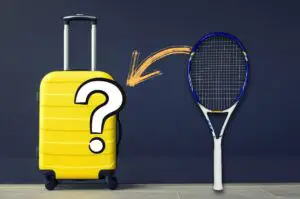 How to pack a tennis racket?