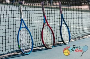 What are the tennis racket parts made of?